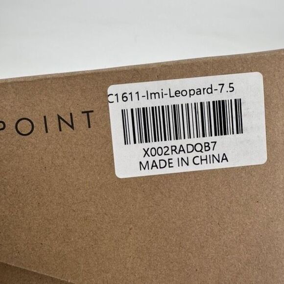 New Centro Point Women’s Leopard Flip Flop Platform Size 7.5 - Picture 4 of 9